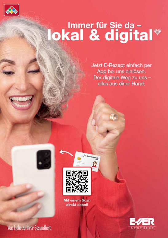 Flyer mit den Juli-Angeboten