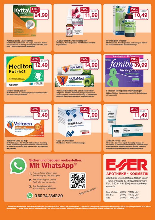 Flyer mit Oktober-Angeboten Flyer mit Oktober-Angeboten