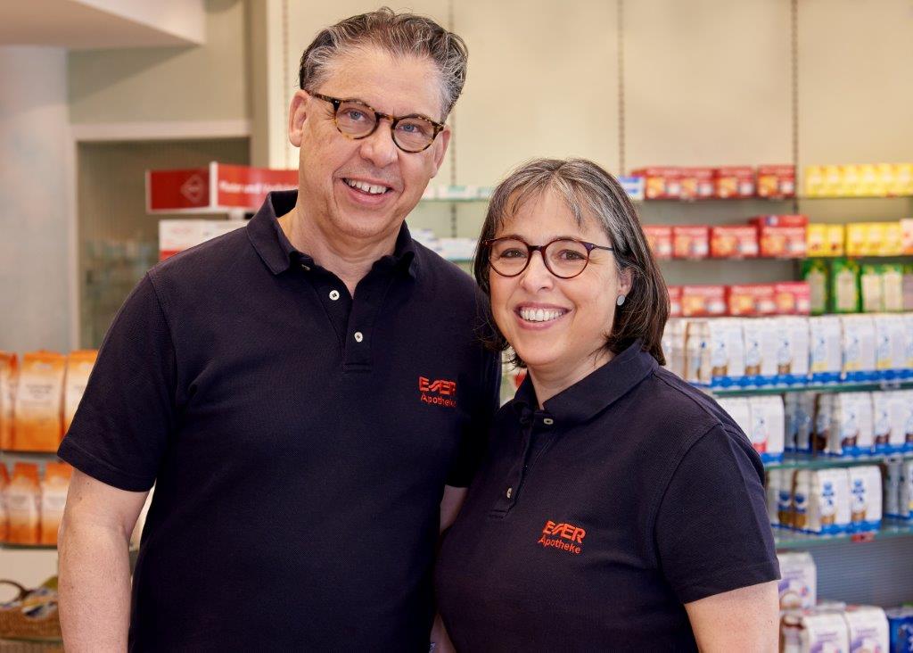 Apothekerin Evelyn Rehn, Apotheker Jochen Esser Apothekerin Evelyn Rehn, Apotheker Jochen Esser