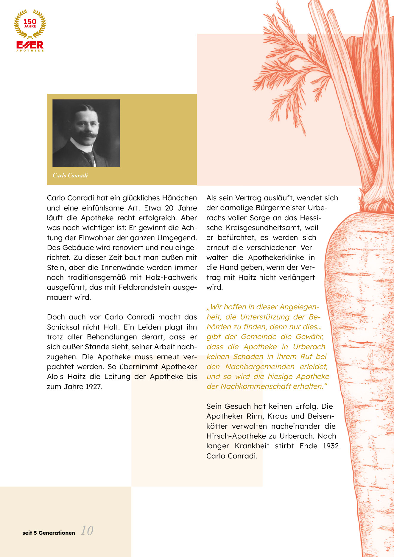150 Jahre Esser Apotheke