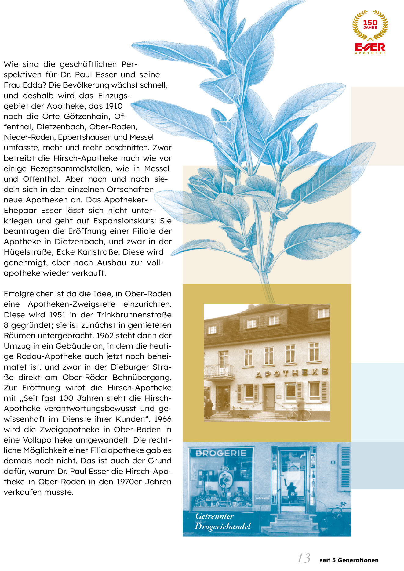 150 Jahre Esser Apotheke