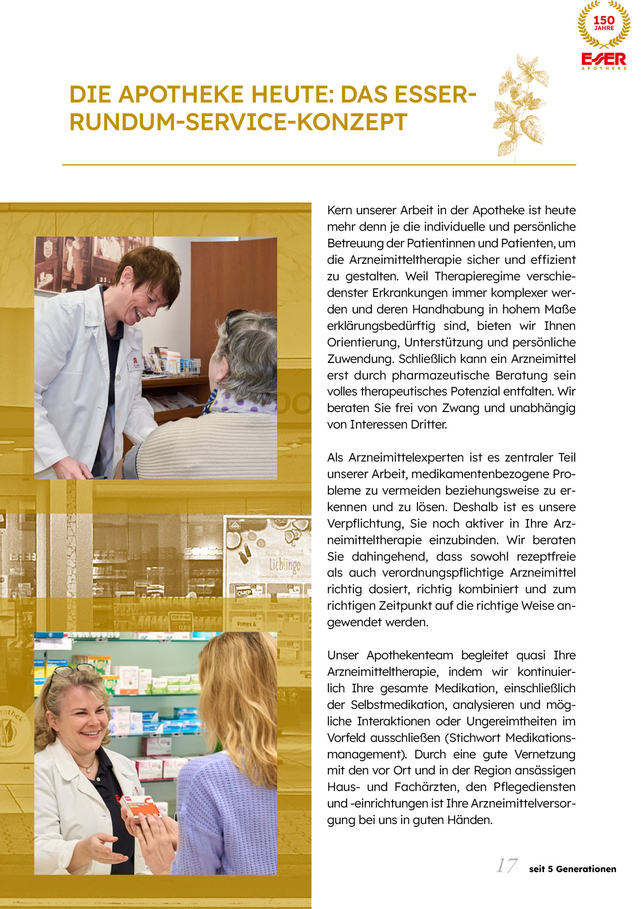 150 Jahre Esser Apotheke