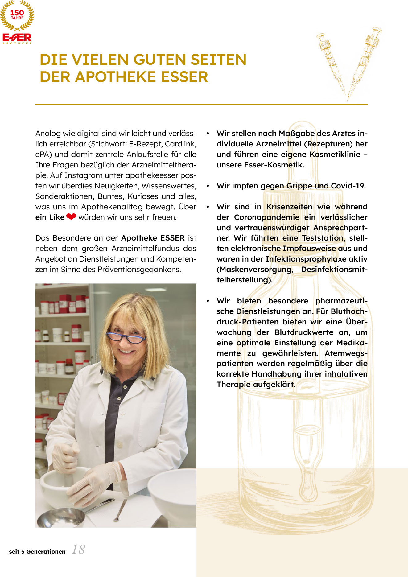 150 Jahre Esser Apotheke